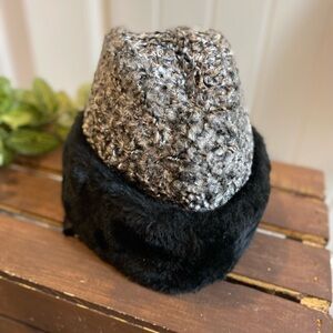 Vintage Lambskin North King Winter Hat